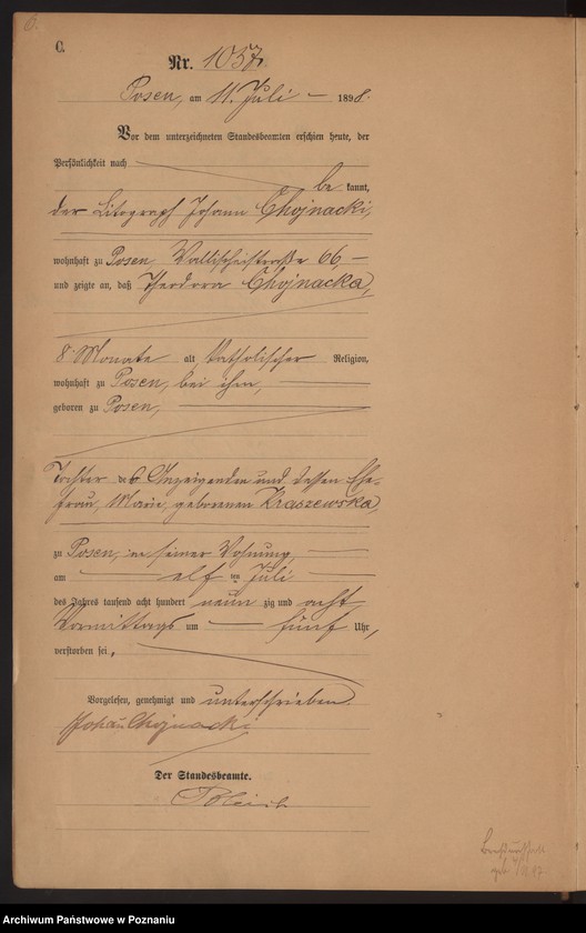 Obraz 9 z jednostki "Księga zgonów t. III"