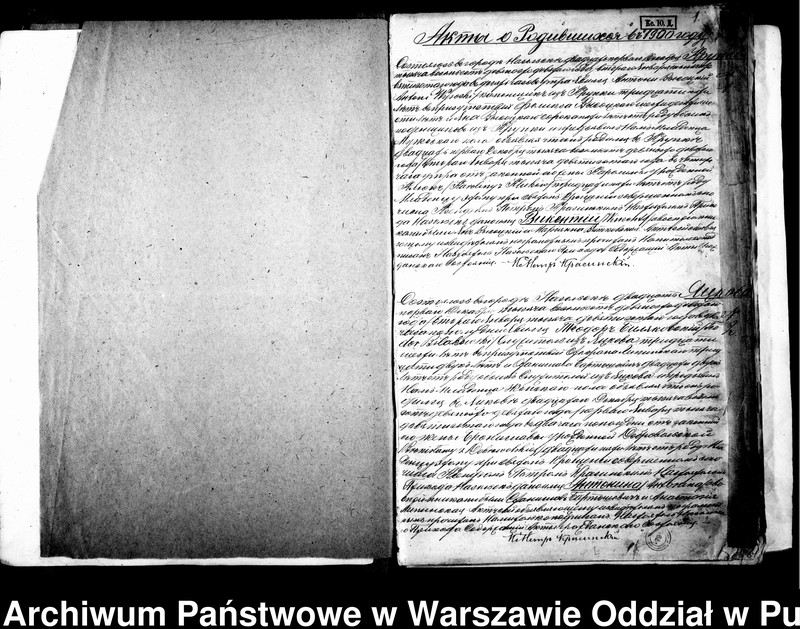 image.from.unit.number "Akta urodzeń, małżeństw i zgonów"