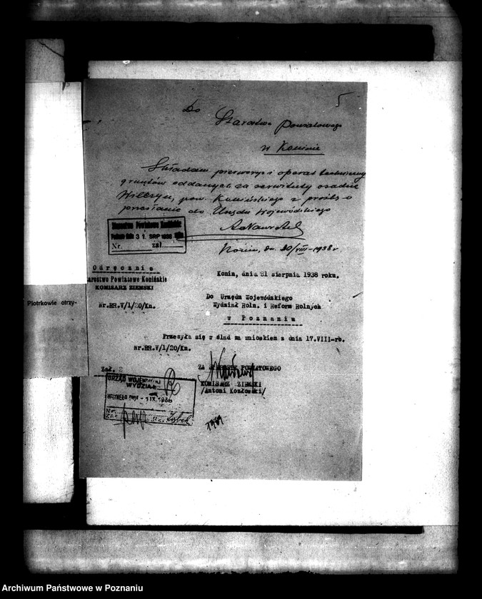 Obraz 9 z jednostki "Zniesienie służebności w osadzie Wilczyn"