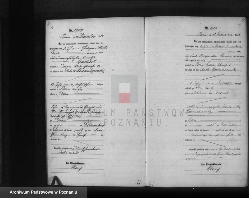 Obraz 10 z jednostki "Księga zgonów t. V"