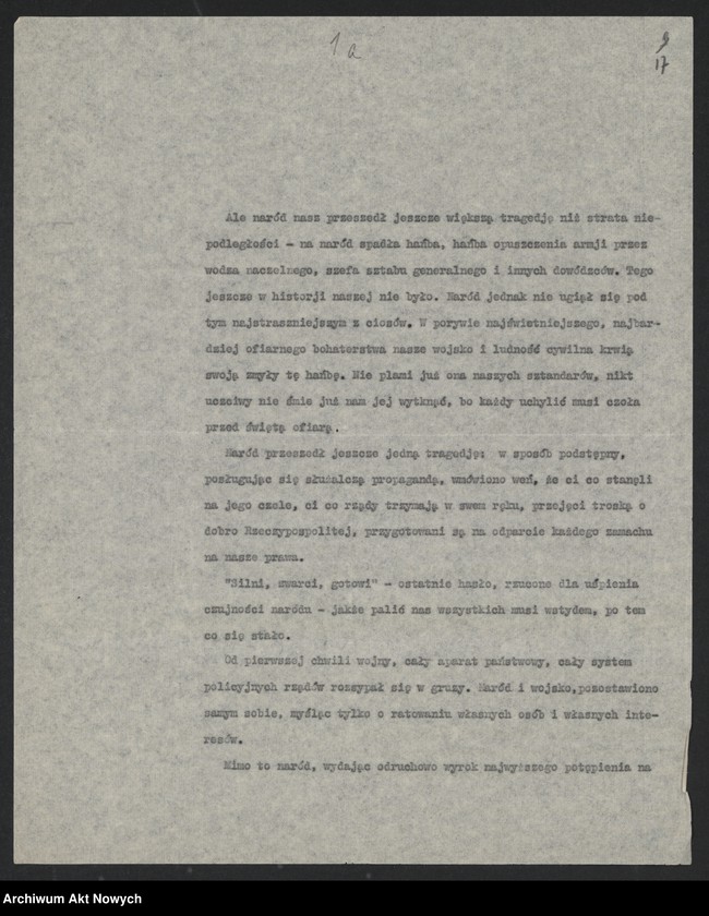image.from.unit.number "Raczkiewicz Władysław; Załączniki: telegram S. Strakacza do W. Raczkiewicza (rękopis); L.22 (odpowiedzi - rękopis, maszynopisy)"