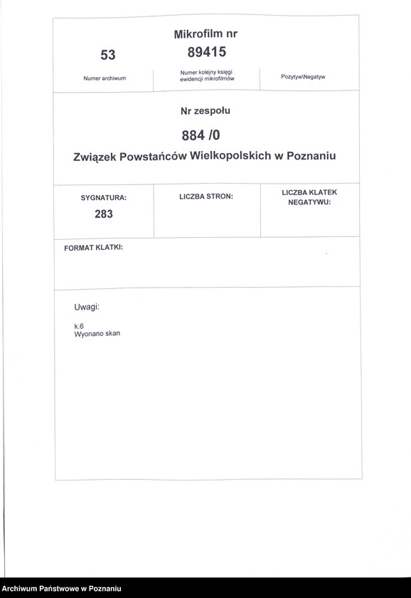 Obraz 2 z jednostki "Nekla, powiat Środa - akta koła."
