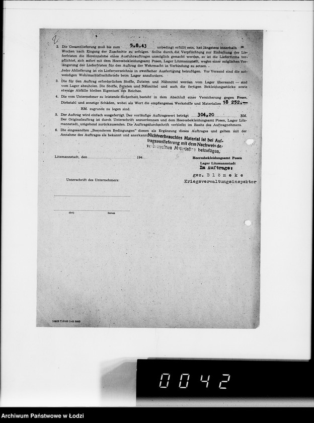 Obraz 6 z jednostki "Auftrag R.71/43 H BA.L L