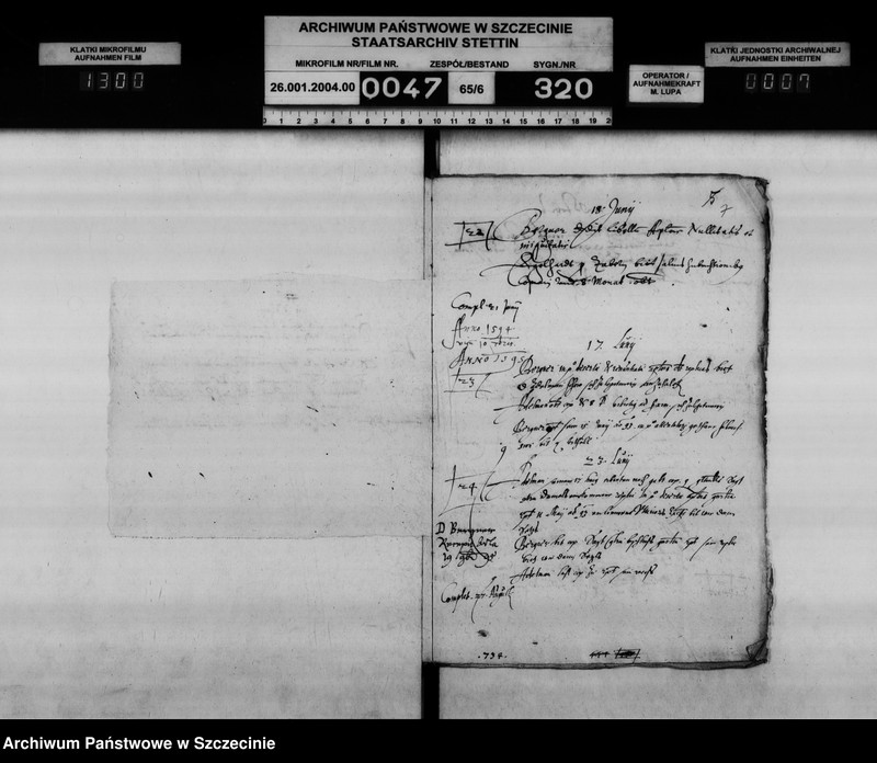 Obraz 8 z jednostki "Karsten v. Köller S.A. zu Kantreck / Katherina geb. V. Paulsdorf, Witwe Eggerts v. Kleist zu Kantrack, dann Gattin Joachims v. Kleist zu Nemrin: Herausgabe dr zu Kantreck gehörigen Urkunden, Siegel, Register, Wafen u.a. Vol.I."