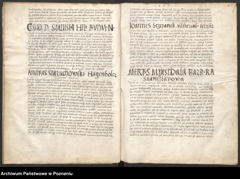 Obraz 9 z jednostki "Liber obligacionum decretorum, quietationum contractuum bona immobilia, summas pecuniaris ac res ad diuturnitatem pertinentes continens coram spectabili consulatu Posnaniensi ...signo A."