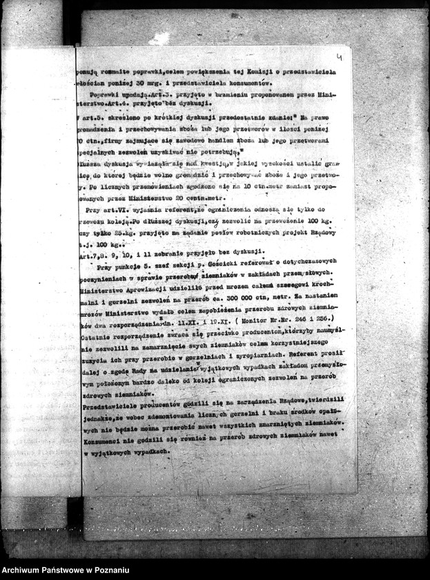 Obraz 8 z jednostki "Aprowizacja; protokoły zebrań"