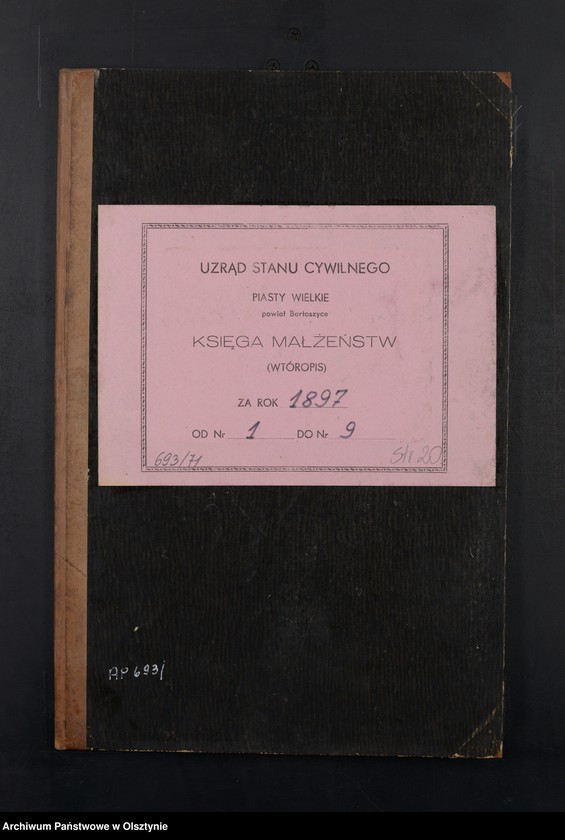 image.from.unit.number "Heiraths-Neben-Register Nr 1 - 9"