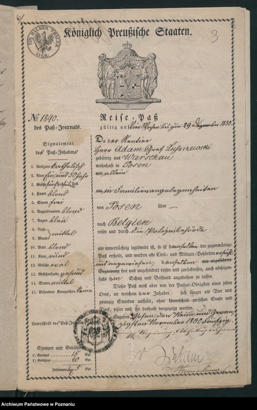 Obraz 6 z jednostki "A. betr. Adam von Łuszczewski"