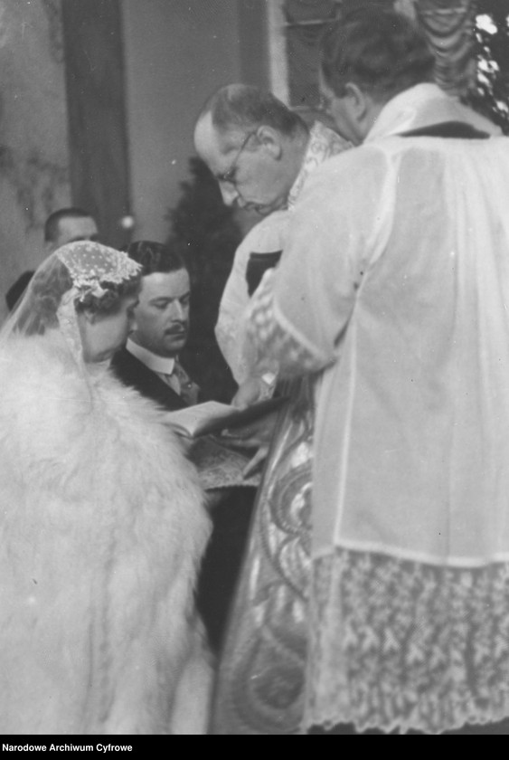 image.from.unit.number "Ślub hrabiego Kazimierza Mycielskiego z hrabianką Różą Potocką"