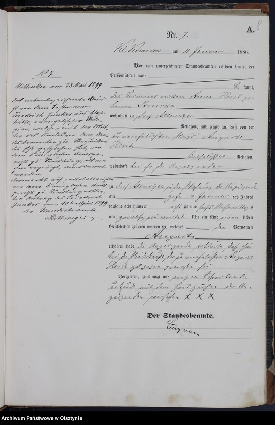 image.from.unit.number "Geburts-Haupt-Register Nr 1 - 65"