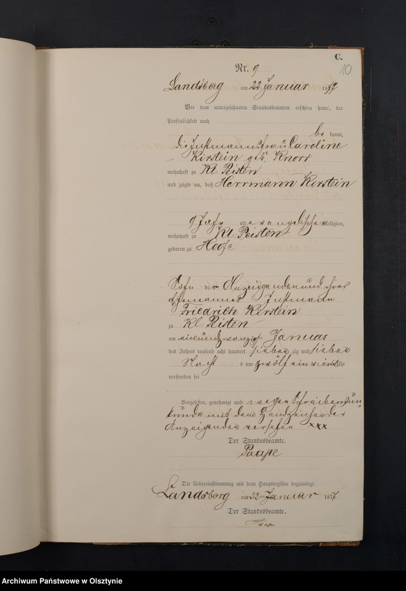 image.from.unit.number "Sterbe-Neben-Register Nr 1 - 101"