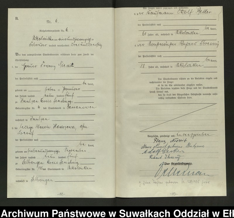 image.from.unit.number "Heirats=Haupt=Register des Königlichen Preussischen Standes-Amtes Nikolaiken Kreis Sensburg"
