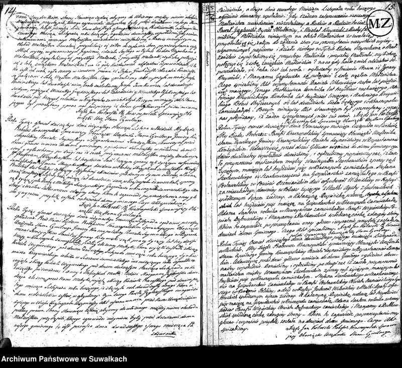 Obraz 11 z jednostki "Akta Cywilne Małżeństwa Gminy Krasnopolskiey od R.1810 1-go Maja do R. 1811 1-go Maja."