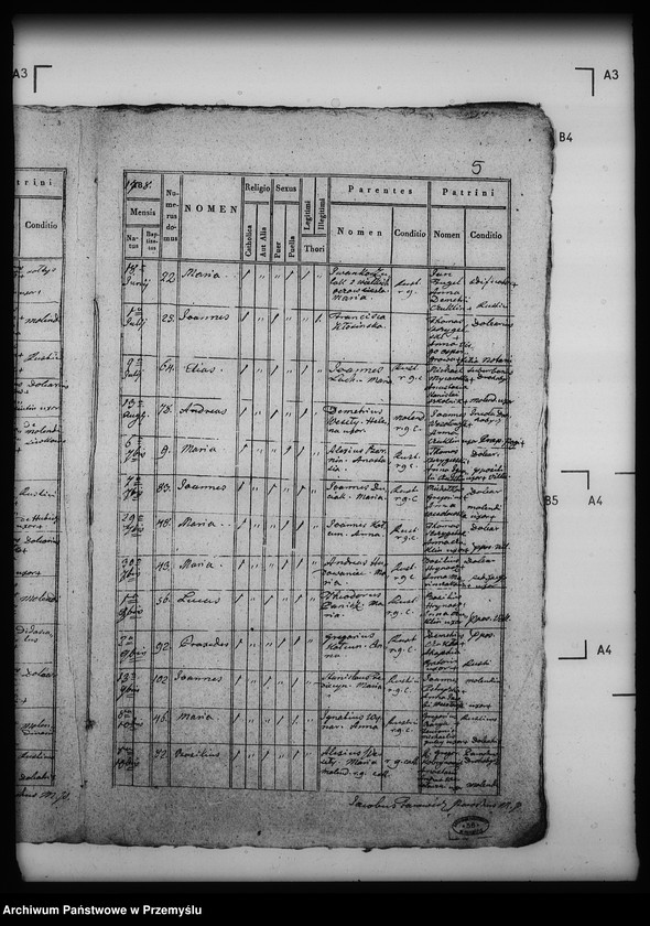 Obraz 9 z jednostki "[Kopie ksiąg metrykalnych parafii Modrycz z filią Solec (dekanat Drohobycz)]"