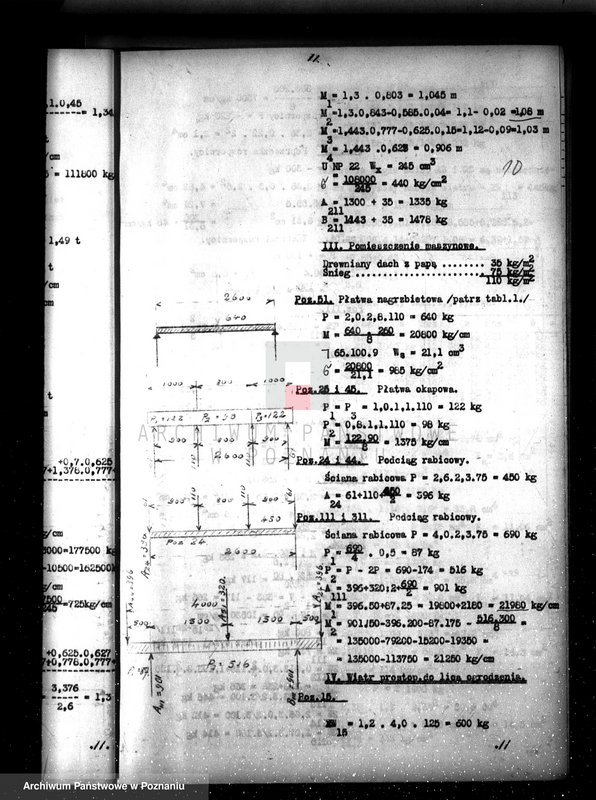 Obraz 15 z jednostki "Zatwierdzenie projektu zakładu przemysłowego i urządzenia dźwigu towarowo - osobowego w Fabryce Szkła Ujście pow. chodzieski"