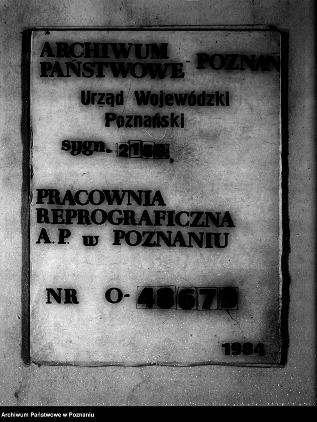 Obraz 1 z jednostki "/Przewłaszczenie parceli M. Spechtowej z Romanowa/"