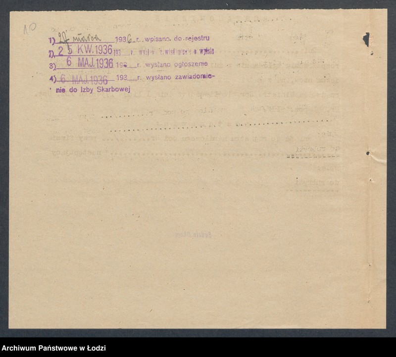 Obraz 12 z jednostki "Stanisław Grosberg – pośrednictwo handlowe i przetwórnia chemiczna"