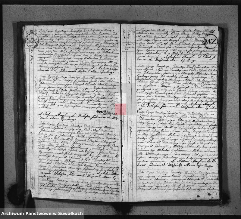 image.from.unit.number "Akta Zeyscia Gminy Jeleniewskiey na Rok 1810/11 do 1 Maja a od 1 Maja 1811 do 1-o Stycznia 1812"