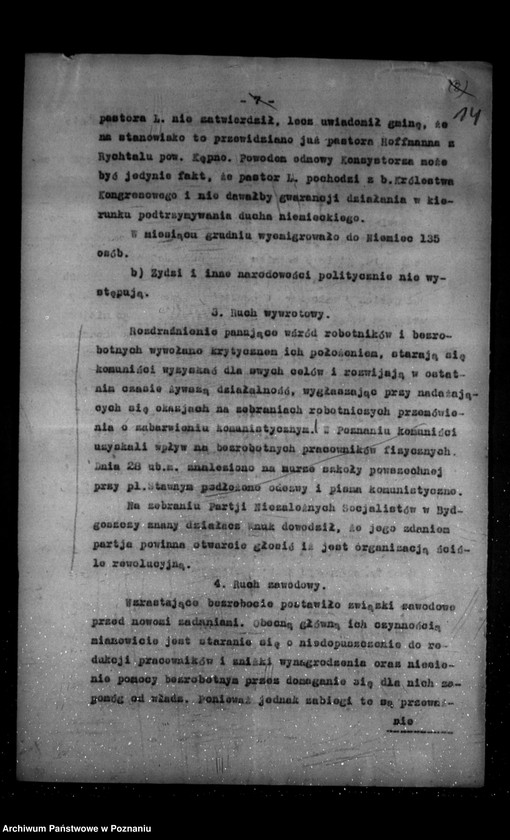 Obraz 18 z jednostki "Sprawozdania sytuacyjne miesięczne za miesiące listopad-grudzień 1925 r."