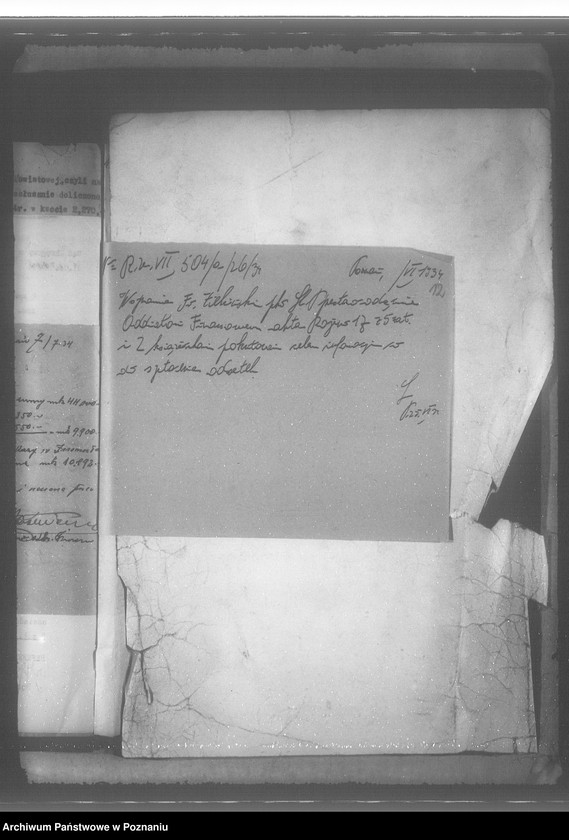 Obraz 16 z jednostki "Przerachowanie hipoteki ciążącej na nieruchomości Rojewo karta 77 Franciszek Zieliński"