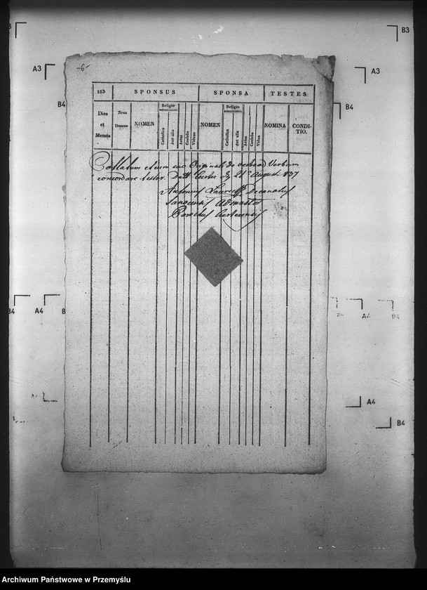 image.from.unit.number "[Kopie ksiąg metrykalnych parafii Stróże Wielkie z filiami Stróże Małe, Zahutyń (dekanat Sanok)]"