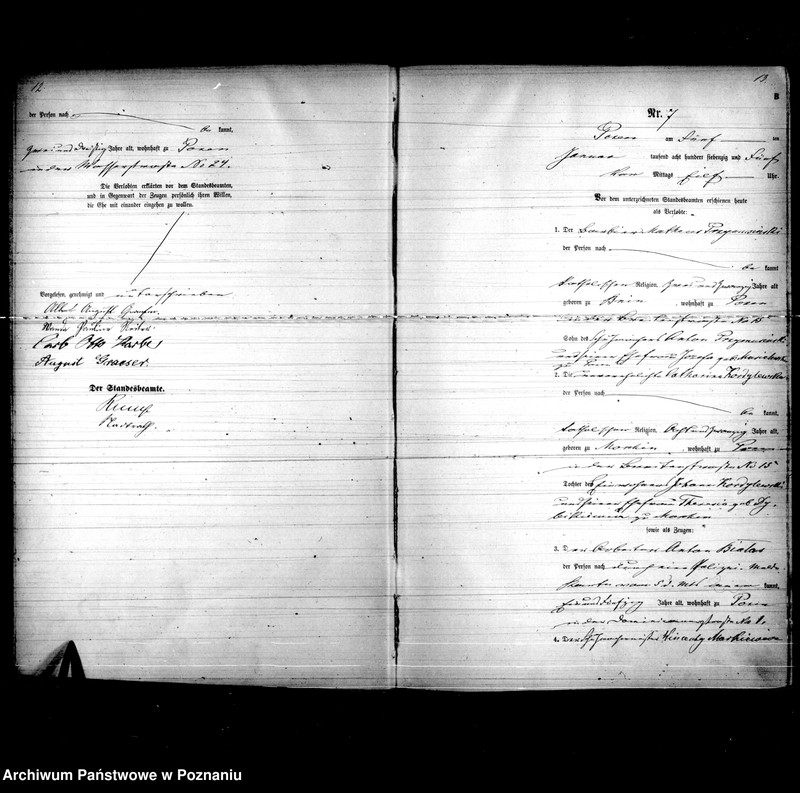 Obraz 8 z jednostki "Księga małżeństw"