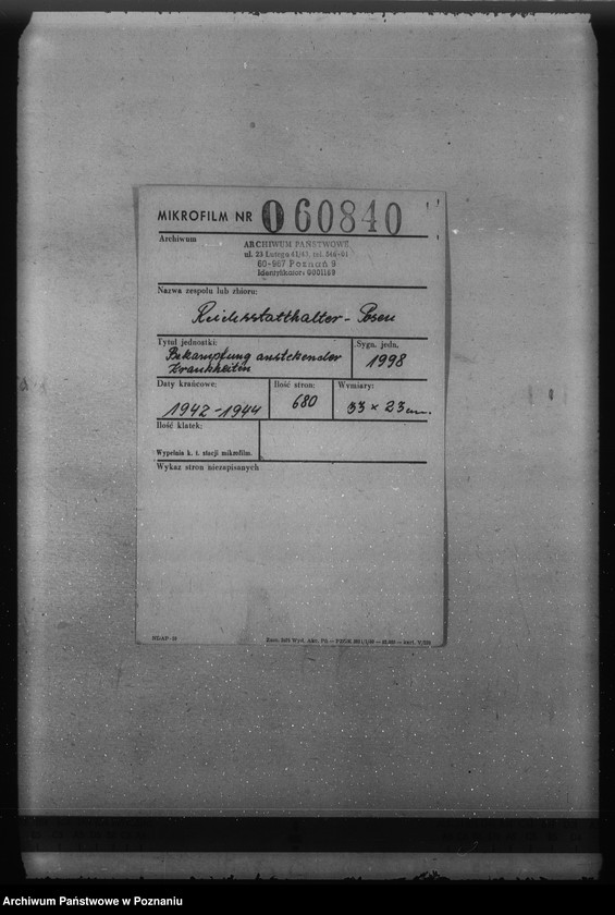 Obraz 2 z jednostki "Bekämpfung ansteckender Krankheiten"