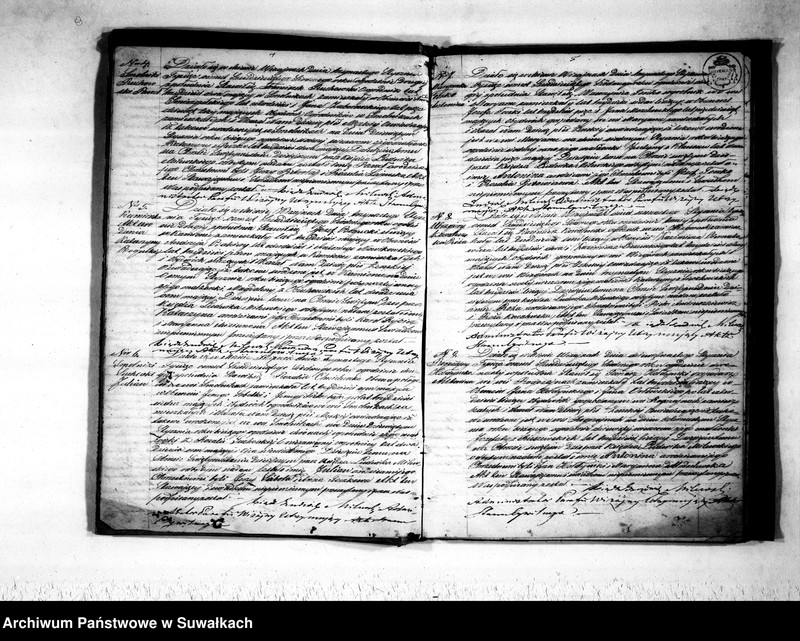 Obraz 5 z jednostki "[Duplikat akt urodzonych, zaślubionych i zmarłych]"