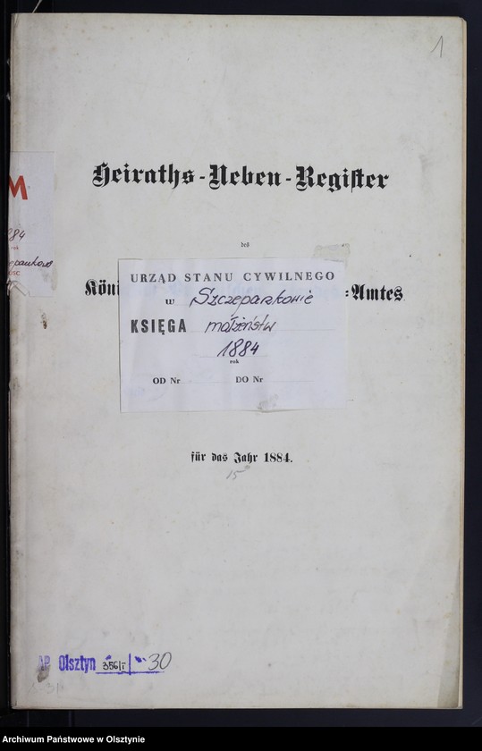 image.from.unit.number "Heiraths-Neben-Register Nr 1 - 15"