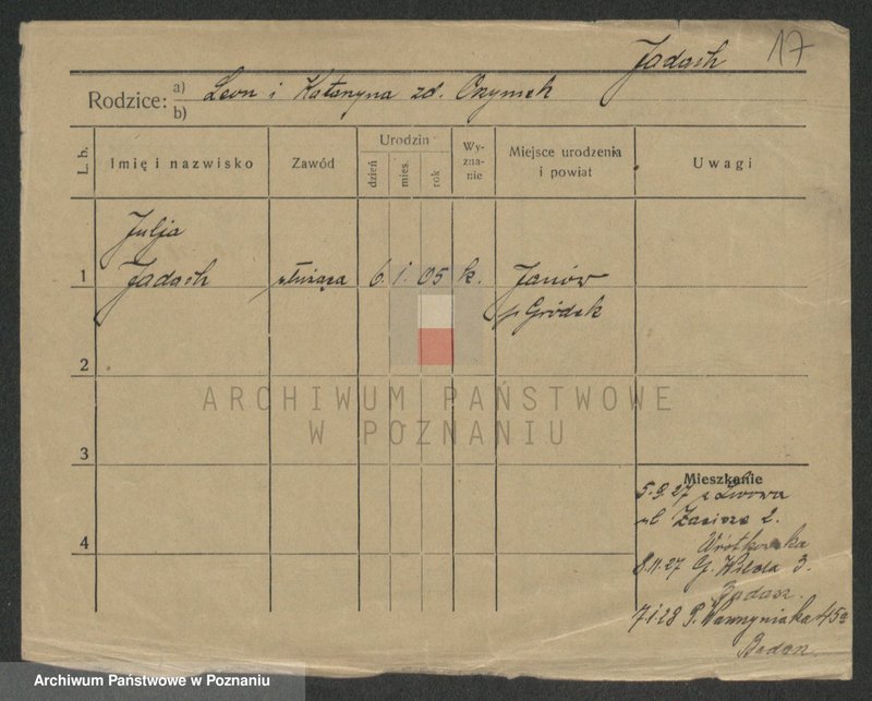 Obraz 17 z jednostki "Jaczyński - Jajuge"