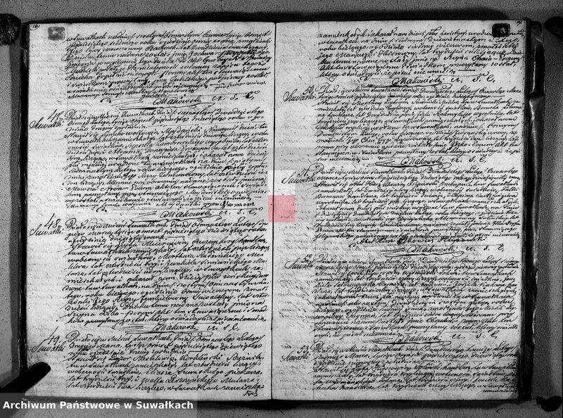 image.from.unit.number "Duplikat Akt Urzędnika Stanu Cwilnego Wyznania Mojżeszowego Okręgu Suwalskiego i Jeleniewskiego do zapisywania Urodzonych, Zaślubionych i Zmarłych z roku 1859"