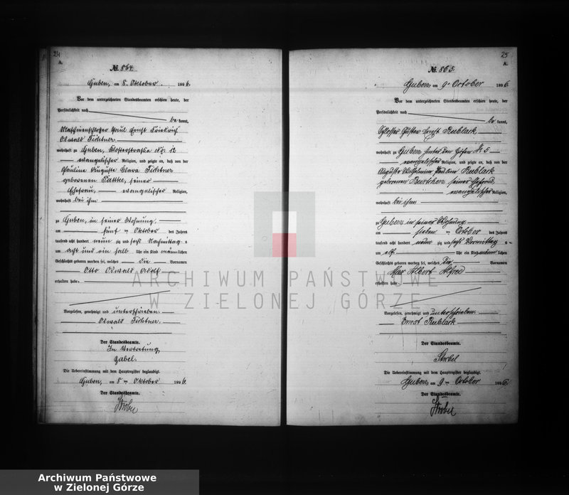 image.from.unit.number "Geburts-Neben-Register, Band III von No 839 bis No 1095"