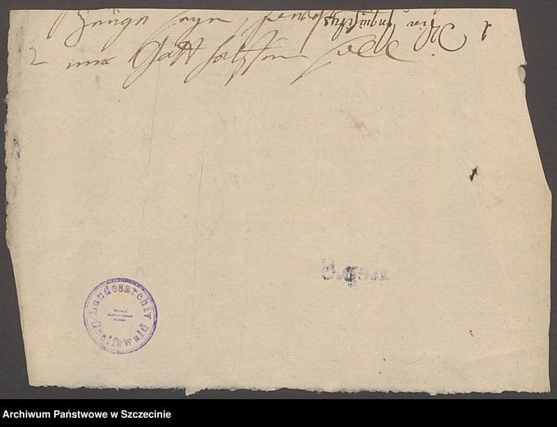 image.from.unit.number "Wulf Jochen Steinwehr aus Schwenz [Świniec] contra Steffen Rohde aus Jassow [Jarszewo] in po prätendierter Leibeigenschaft."