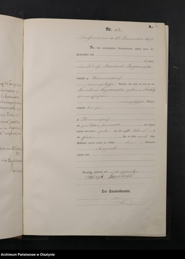 image.from.unit.number "Geburts-Haupt-Register Nr 1 - 208"