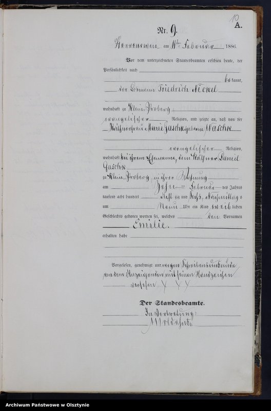 image.from.unit.number "Geburts-Haupt-Register Nr 1 - 61"