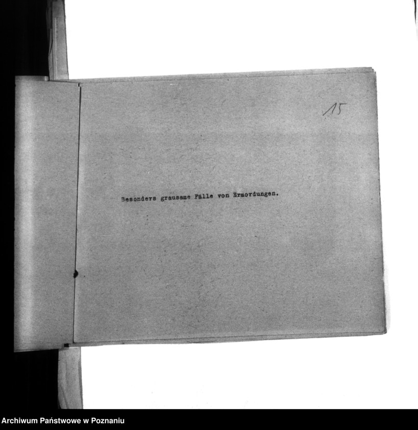 Obraz 19 z jednostki "Abschriften der Berichte über Ermordungen. Zweigstalle Litzmannstadt (Łódź)"