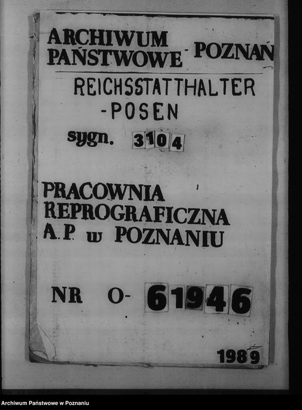 Obraz 1 z jednostki "Errichtung von Holzhäusern in Posen. Kreisschulungsburg. Reichsarbeitsdienst- Baracken, Schlaupe, Kreis Kempen"