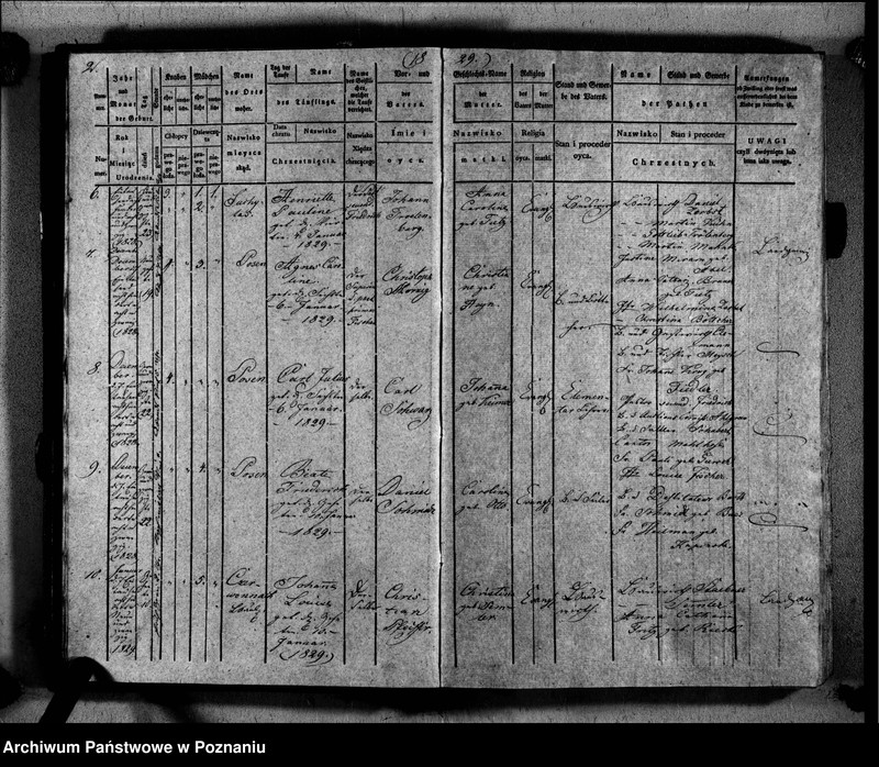 Obraz 5 z jednostki "Duplikat der Getauften, Getrauten, Verstorbenen"