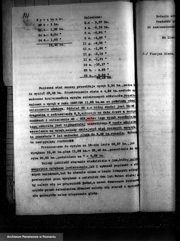 image.from.unit.number "Majętność leśna Belęcin powiat wolsztyński"