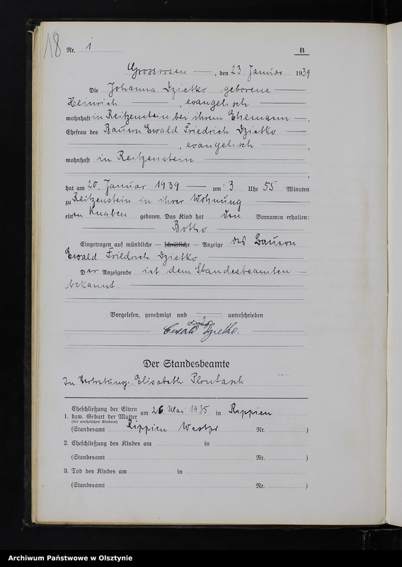 image.from.unit.number "Geburtenbuch Nr 19 - 34,1 - 25,1 - 27 i 1 - 21"