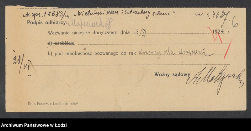 Obraz 8 z jednostki "Hern Wieluński i Szlama Sztrasburg- sprzedaż garderoby"