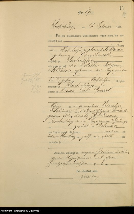 image.from.unit.number "Sterbe-Haupt-Register Nr 1 - 131"