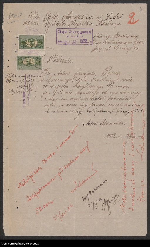 Obraz 5 z jednostki "Antoni Brzeziński- prowadzenie obnośnego handlu resztkami po wsiach"