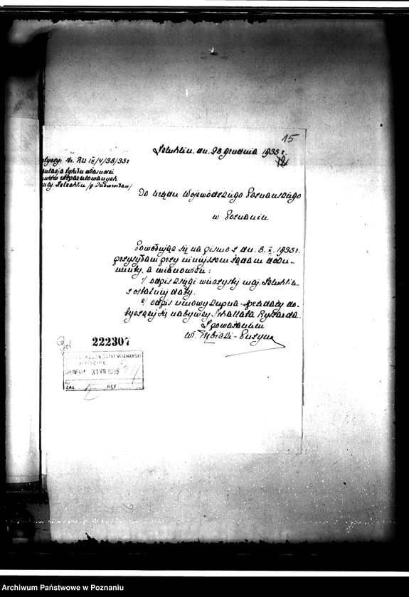 Obraz 19 z jednostki "Uregulowanie w trybie ustawy z dnia 28.III.1953 r. prawa własności rozparcelowanych gruntów majątku Zelechlin"