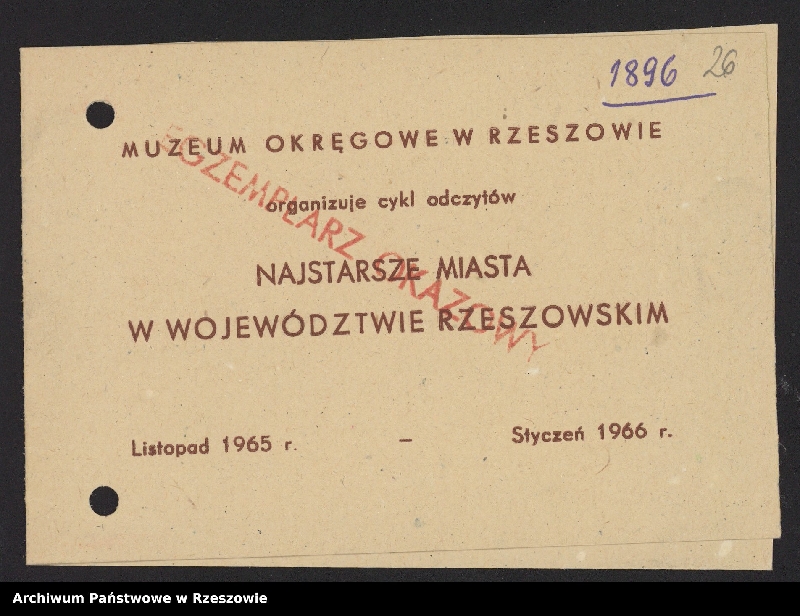 image.from.collection.number "Muzeum Okręgowe w Rzeszowie"