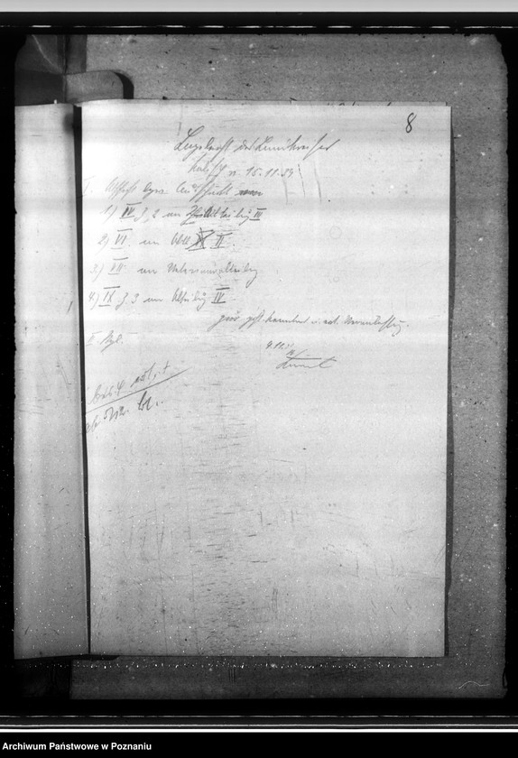 Obraz 12 z jednostki "Lageberichte aus dem Kreise Kalisch"