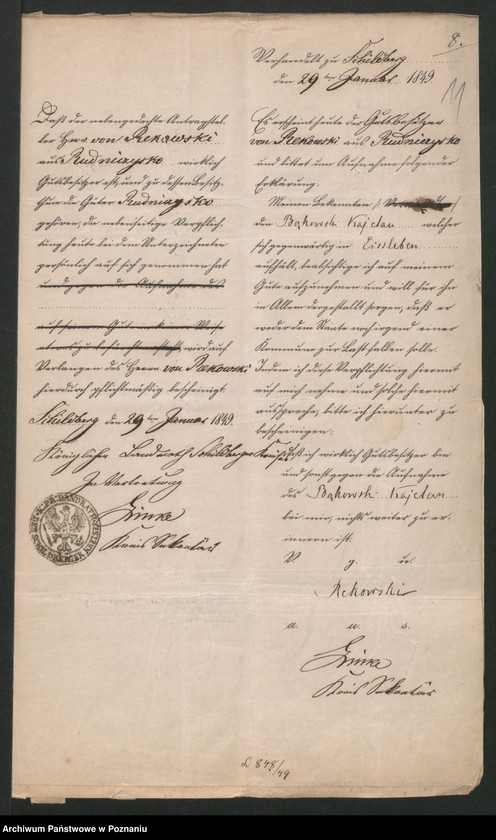 Obraz 14 z jednostki "A. betr. Cajetan Bonkowski in Leipe"