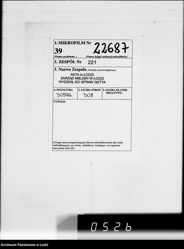 Obraz 2 z jednostki "[Alfons Seifert. Rachunki za dostawy towarów dla Getta]"