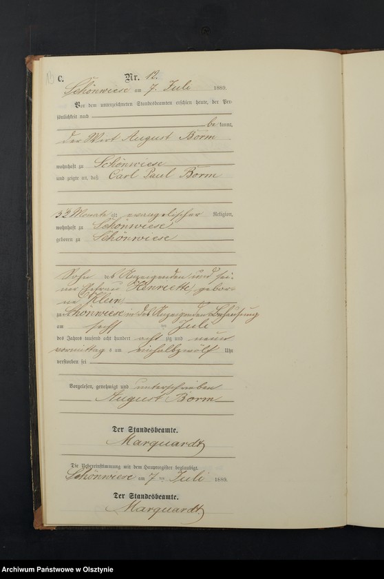 image.from.unit.number "Sterbe-Neben-Register Nr 1 - 27"