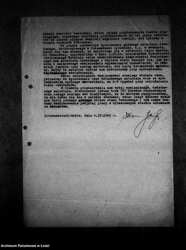 Obraz 6 z jednostki "[Protokoły i raporty z lustracji wydziałów i resortów]"